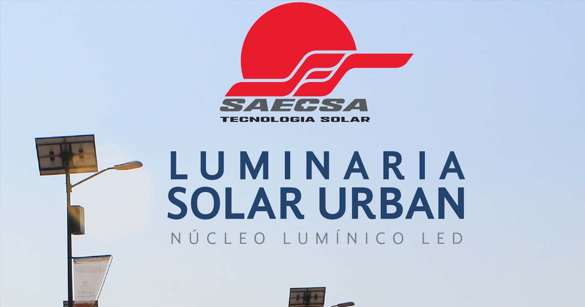Luminaria Solar Urban
